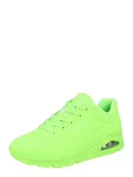 Кроссовки SKECHERS Uno - Night Shades, цвет Neon green