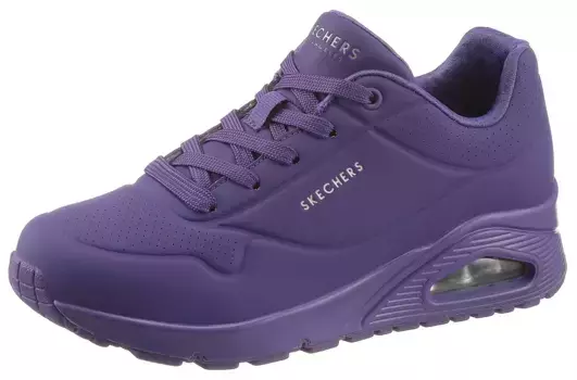 Кроссовки Skechers "UNO - NIGHT SHADES", монохромные, фиолетовый