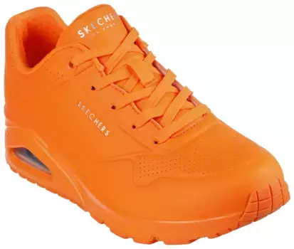 Кроссовки Skechers "UNO - NIGHT SHADES", монохромные, оранжевый