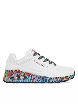 Кроссовки Skechers Uno - Ravaged Love 177918/WMLT, белый