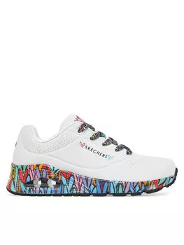 Кроссовки Skechers Uno - Ravaged Love 177918/WMLT Skechers, белый
