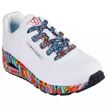 Кроссовки Skechers Uno Ravaged Love, белый