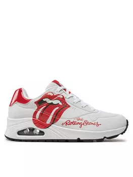 Кроссовки Skechers Uno-Rolling Stones Single 177965, белый