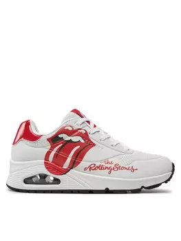 Кроссовки Skechers Uno-Rolling Stones Single 177965 WRD, белый