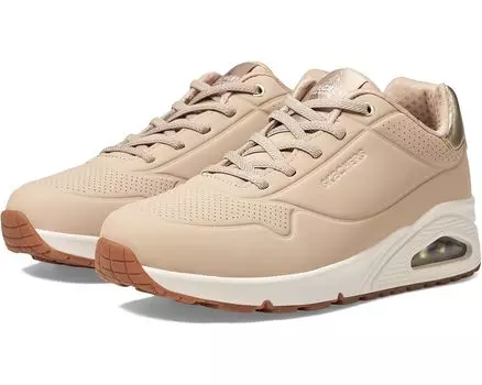 Кроссовки SKECHERS Uno-Shimmer Away, цвет Nude