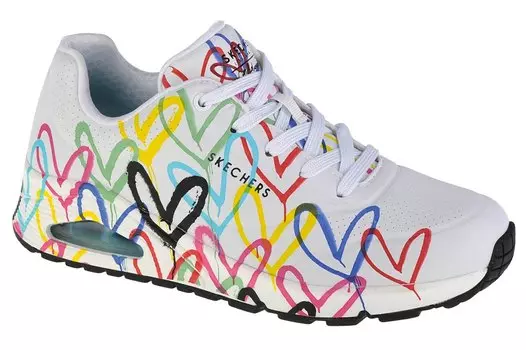 Кроссовки Skechers Uno Spread The Love, белый