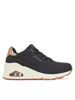 Кроссовки Skechers UNO Wedge - Hi Steps (177520-BBK) 177520/BLK, черный