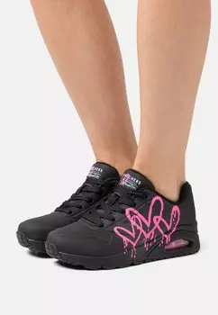 Кроссовки Skechers Uno X Goldcrown, черный / розовый