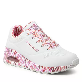 Кроссовки Skechers UnoLoving Love, белый