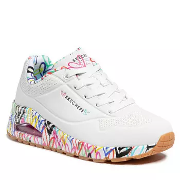 Кроссовки Skechers UnoLoving Love, белый