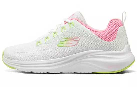 Кроссовки Skechers Vapor Foam Lifestyle Shoes Women's Low-top, белый/розовый/желтый