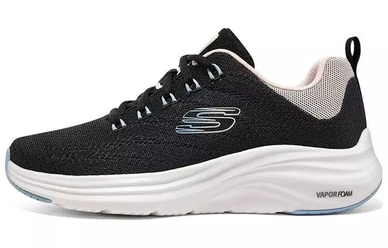 Кроссовки Skechers Vapor Foam Lifestyle Shoes Women's Mid-top Black/White, черный/белый