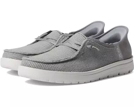 Кроссовки SKECHERS Venice - Coastal Groove Hands Free Slip-Ins, серый