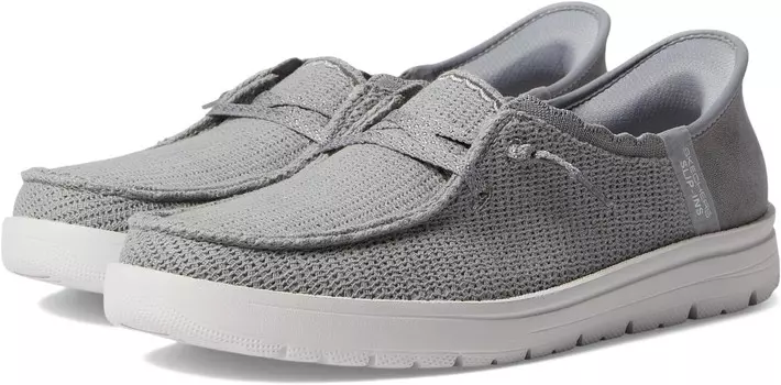 Кроссовки SKECHERS Venice - Coastal Groove Hands Free Slip-Ins, серый