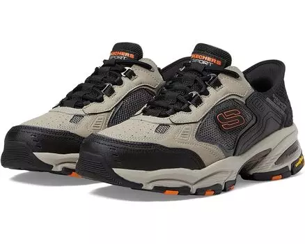 Кроссовки SKECHERS Vigor 3.0 Drafting Hands Free Slip-Ins, цвет Taupe/Black
