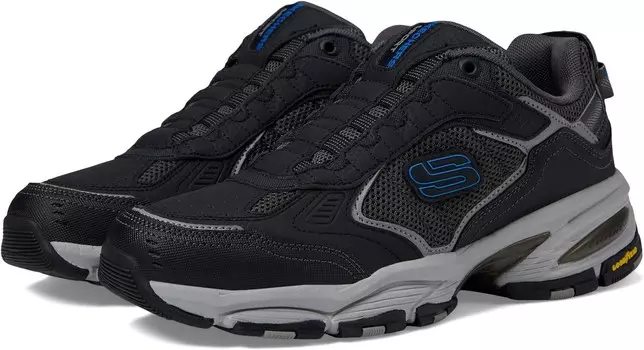 Кроссовки SKECHERS Vigor 3.0 Slip-On, цвет Black/Charcoal
