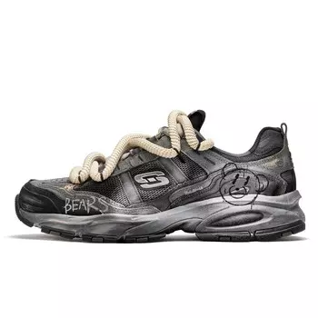 Кроссовки Skechers Vigor Lifestyle Shoes Men Low-top Black/Brown, черный/коричневый