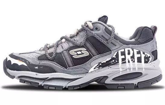 Кроссовки Skechers Vigor Lifestyle Shoes Men Low-top Grey/Black, черный