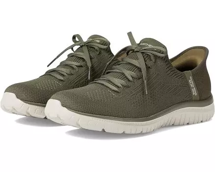 Кроссовки SKECHERS Virtue - Divinity Hands Free Slip-Ins, оливковый