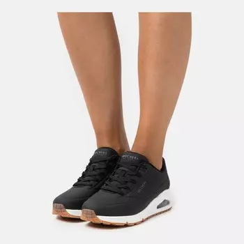 Кроссовки Skechers Wide Fit Uno, black