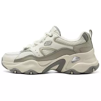 Кроссовки Skechers WOMEN"S GO Series Chunky Sneakers Women's Low-top Beige/Green, зеленый