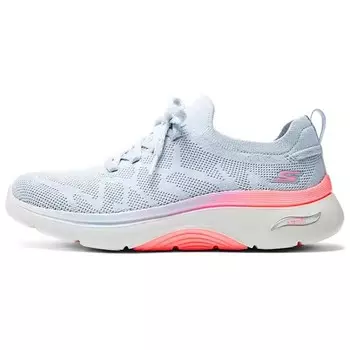 Кроссовки Skechers WOMEN"S GO WALK Lifestyle Shoes Women's Low-top Light Gray, светло-серый