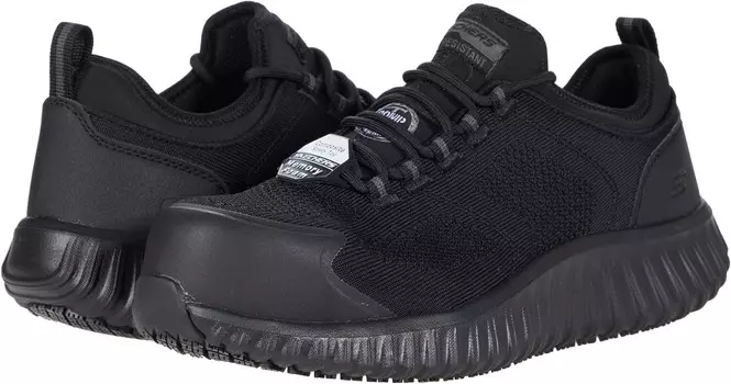 Кроссовки SKECHERS Work Cicades - Rhettle Composite Toe, черный
