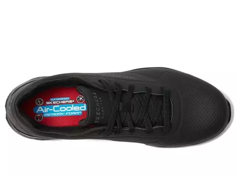 Кроссовки SKECHERS Work Uno SR - Doltin Comp Toe, черный