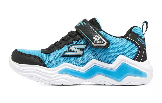 Кроссовки Skechers X Little Red Riding Hood Co-branded Series Kids Lifestyle Shoes GS Low-top Blue/black