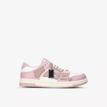 Кроссовки Skel с низкими кожаными вставками Amiri, розовый