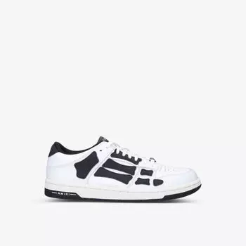 Кроссовки Skel с низкими кожаными вставками Amiri, черный