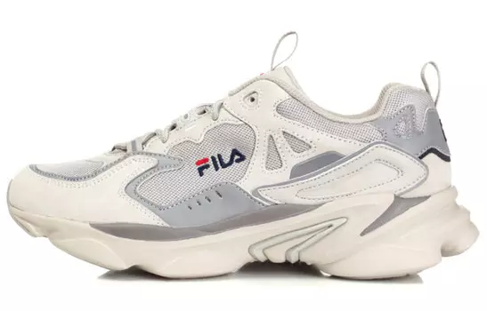 Кроссовки Skipper Running Shoes Unisex Low-top White-Serowy-Brown Fila