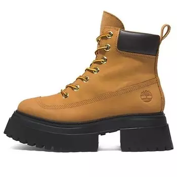 Кроссовки sky 6 inch lace up boots 'wheat nubuck' Timberland, желтый