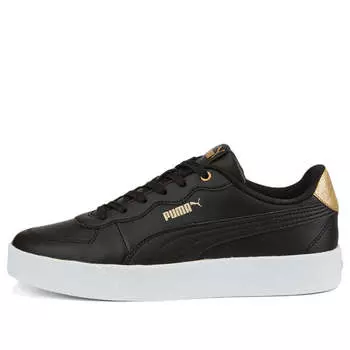Кроссовки skye clean distressed 'black white' Puma, черный