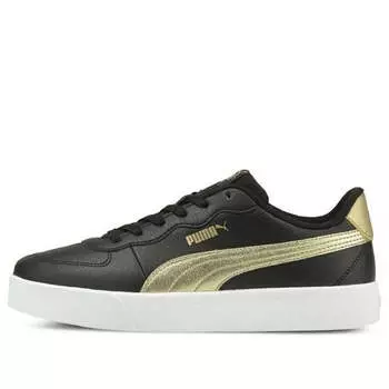 Кроссовки skye clean fs 'black gold' Puma, черный