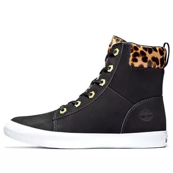 Кроссовки skyla bay 6 inch boot 'black nubuck wtih cheetah collar' Timberland, черный