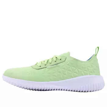Кроссовки skyscape revolution shoes white/green Reebok, зеленый