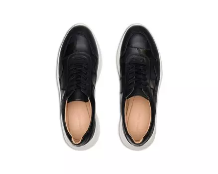 Кроссовки Slate Patchwork Sneaker Moral Code, черный