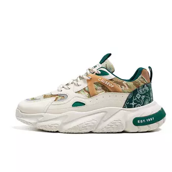 Кроссовки Slazenger Chunky Sneakers Men Low-top, бежевый/синий