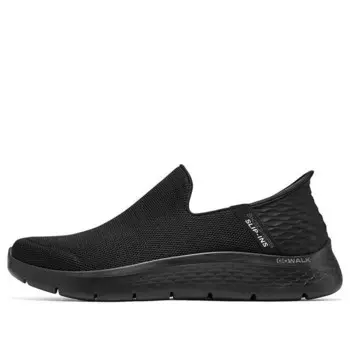 Кроссовки slip-ins go walk flex 'black' Skechers, черный