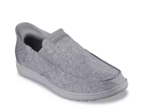 Кроссовки Slip-ins Relaxed Fit Melson Medford Sneaker Skechers, серый