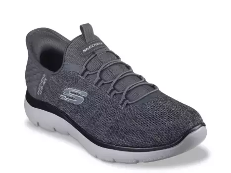 Кроссовки Slip-Ins Summits Key Space Slip-On Sneaker Skechers, серый