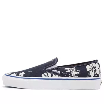 Кроссовки slip-on anaheim factory 48 deck dx 'dark ink navy' Vans, синий