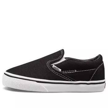 Кроссовки slip-on 'black' Vans, черный