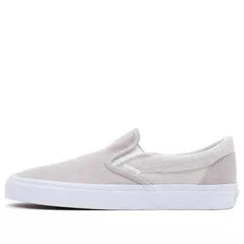 Кроссовки slip-on geo trek classic 'grey brown' Vans, серый
