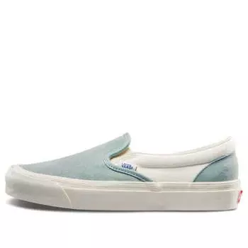 Кроссовки slip-on lx 'slate blue' Vans, синий