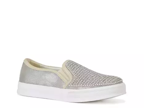 Кроссовки Slip-On Neili Azalea Wang, Silver Metallic