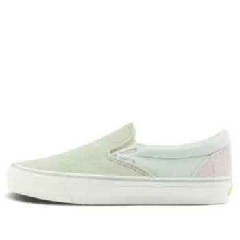 Кроссовки slip-on skateboarding shoes 'light green' Vans, зеленый