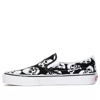Кроссовки slip-on 'skulls' Vans, черный