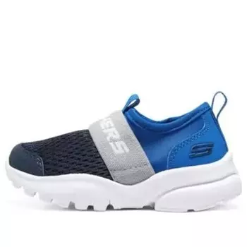 Кроссовки slip-on sport shoes 'black grey blue' Skechers, черный
